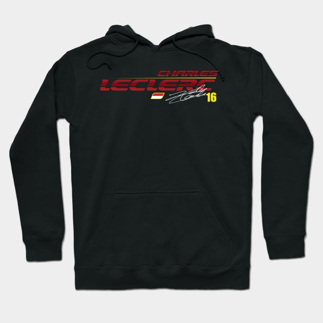 Leclerc - 2024 Hoodie by Nagorniak